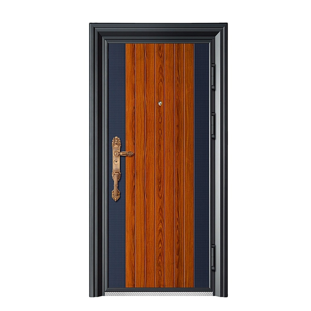 High Grade Quality Front Door Modern Luxury Residential Steel Security Door Steel Security Door