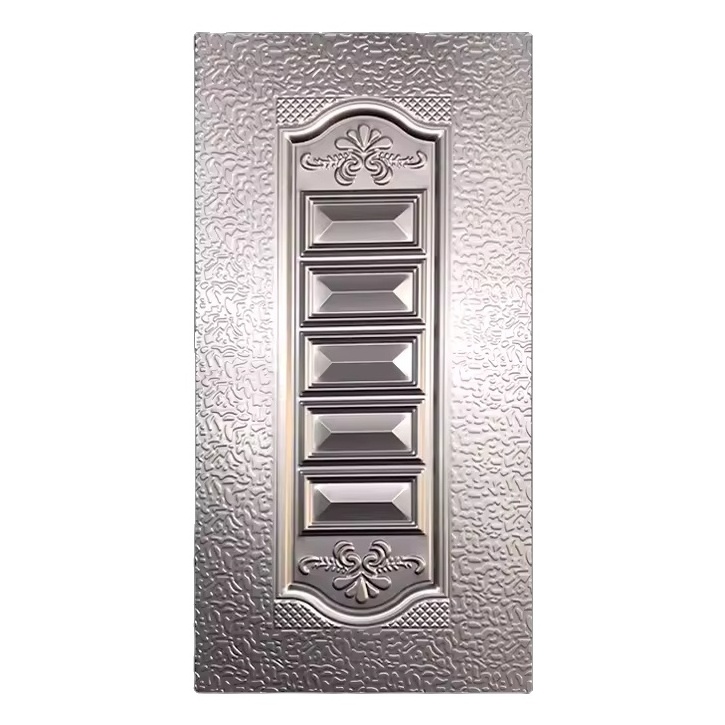 Good Price Luxury Metal Cold Rolled Steel Sheet Entry Stamped Door Skin Panel