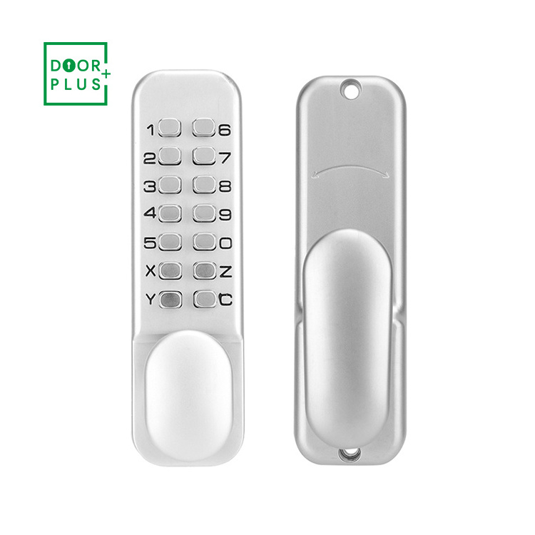 Doorplus Digital Keyless Password Combination Push Button Security Code Mechanical Door Lock