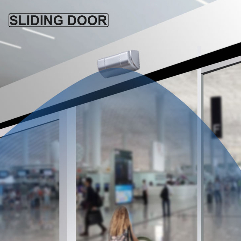 Doortec High Quality Smart Distance Position Motion Microwave Sensor for Automatic Swing Door Opening