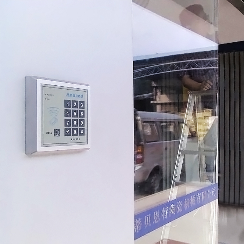 Doortec plastic rfid  automatic door access keypad for access control system