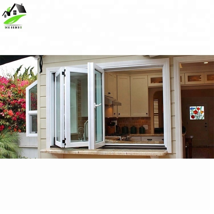 Topbright bi fold screen philippines insulated double glazing aluminium residential folding windows