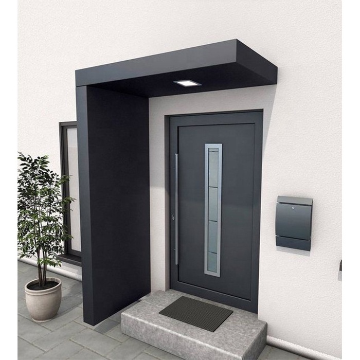 High Quality Exterior Entrance Front Main Gate Steel Security Door Modern Residential