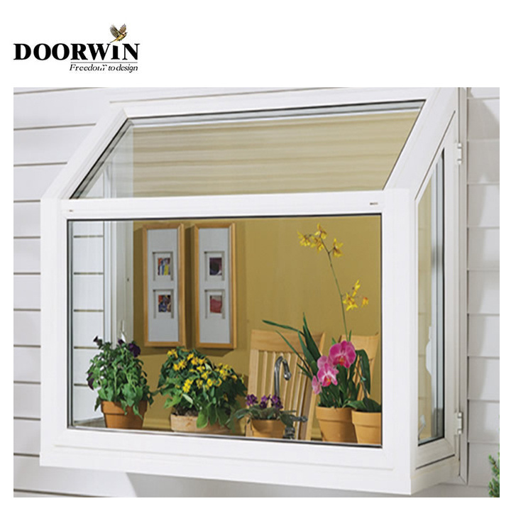 Doorwin Personalized Hurricane Impact White Large Kitchen Garden Wooden Bay Bow Window In Philippines