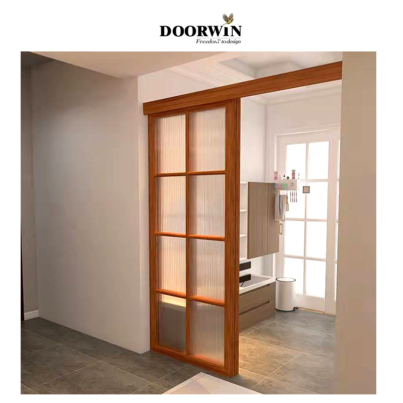 San Francisco Sliding Pocket Door Interior Solid Wood Frame Sliding Glass Doors Patio Slide Glass Door