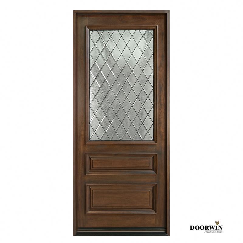 Factory direct selling contemporary front doors with side panels buy door sidelights arched entry flat exterior door