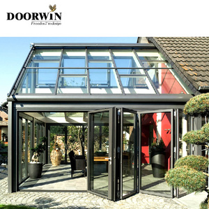 Low-E prefabricated glass house cabins and garden rooms products aluminium cabins and garden room house four season sun room