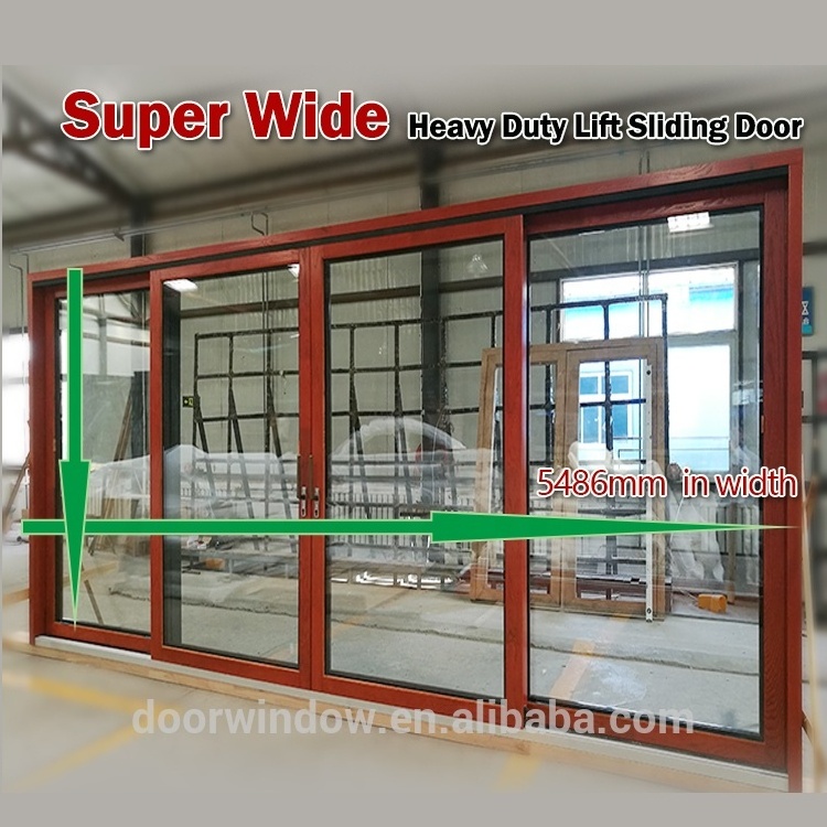 Germany Powder Coating Aluminium Sliding Door Low-E Glazing Sliding Patio Door Office Glass Sliding Door for sale