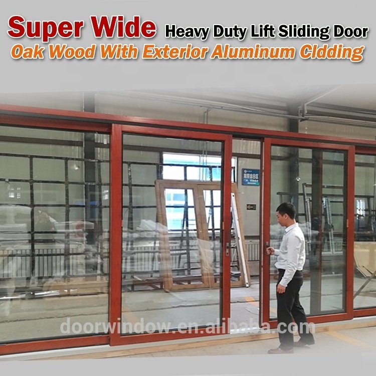 Germany Powder Coating Aluminium Sliding Door Low-E Glazing Sliding Patio Door Office Glass Sliding Door for sale