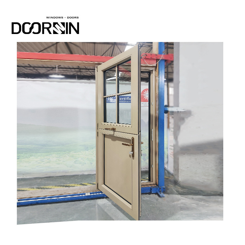 Doorwin High End Wood Interior Door Solid Wood Design Dutch Door Made Of Walnut For Bedroom