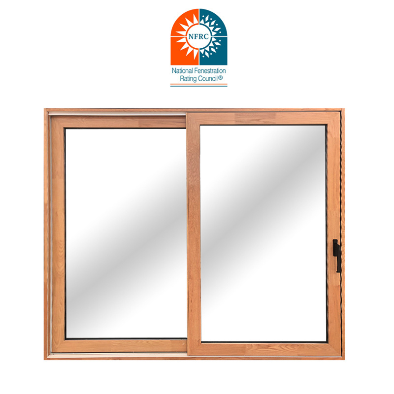 Doorwin Wholesale American Standard Glass Patio Doors Oak Wooden Heavy-duty Commercial Wood Lift & Slide Door