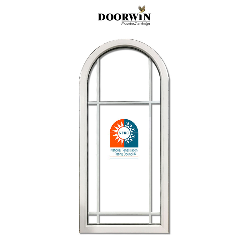 New design upve/pvc outward opening with hand crank opener casement pvc window