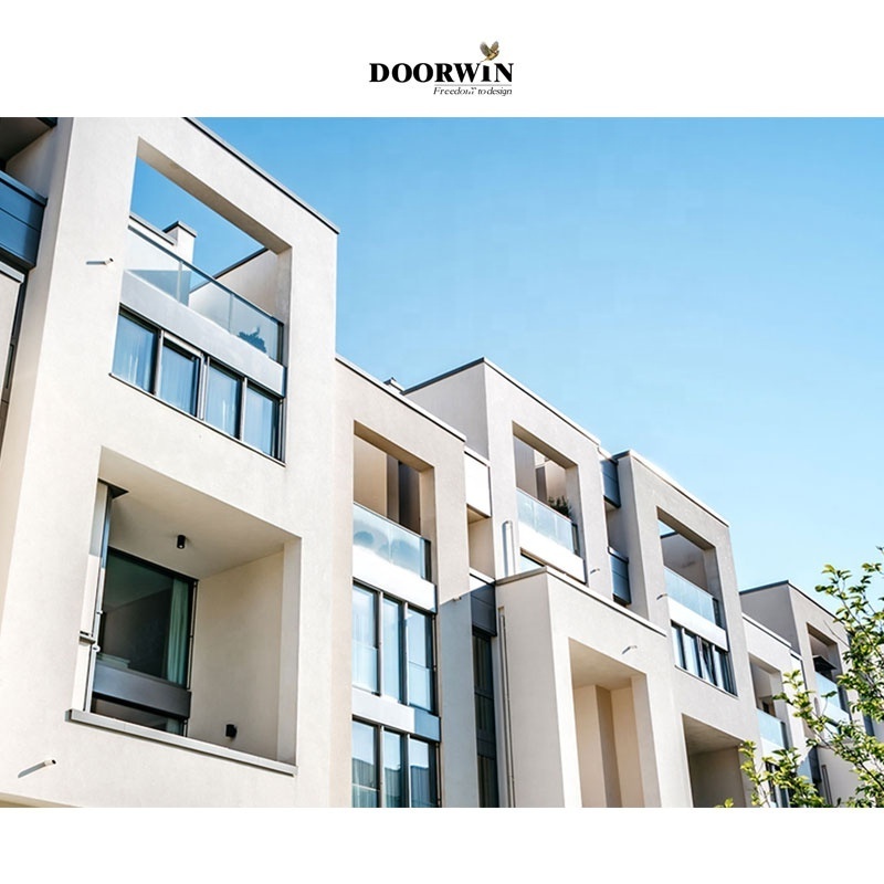 Doorwin Architect Series Energy Efficient Germany Thermal Break Aluminum Windows System Aluminium Tilt&Turn Window