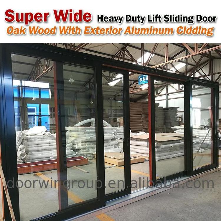 2023 China Manufacturer Thermal Break Aluminum for house and Warehouse Lift Sliding Doors Patio Sliding Door