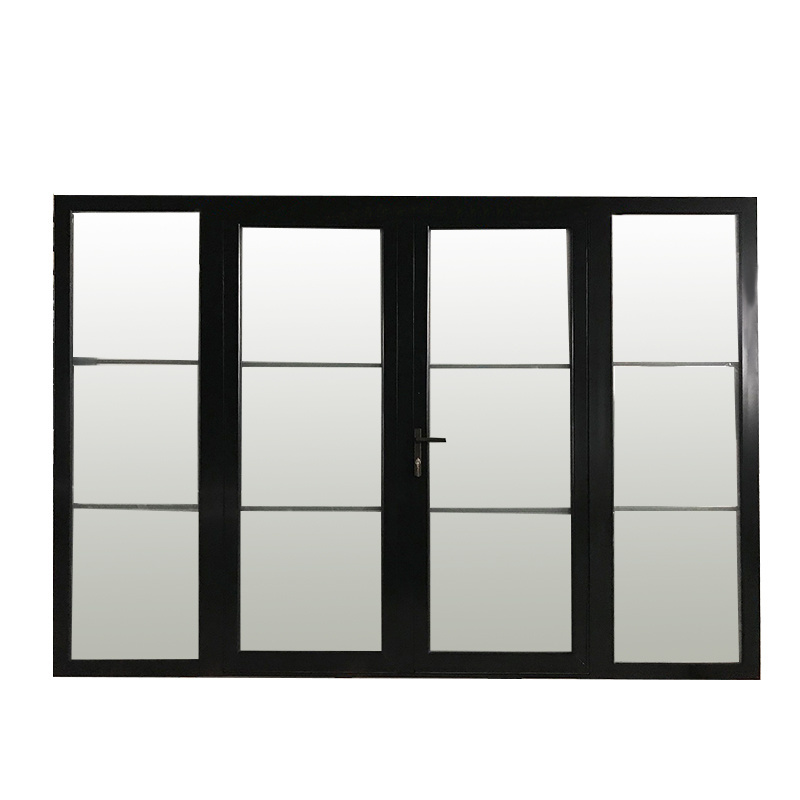 Doorwin 10 Year Warranty Energy Efficient High-End Custom Fitted French Doors Villa House Glass Door Casement Door