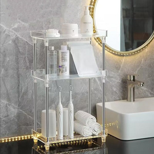 Storage Holders Racks Kitchen Storage Rack Bathroom Corner 3 Tier Shelf