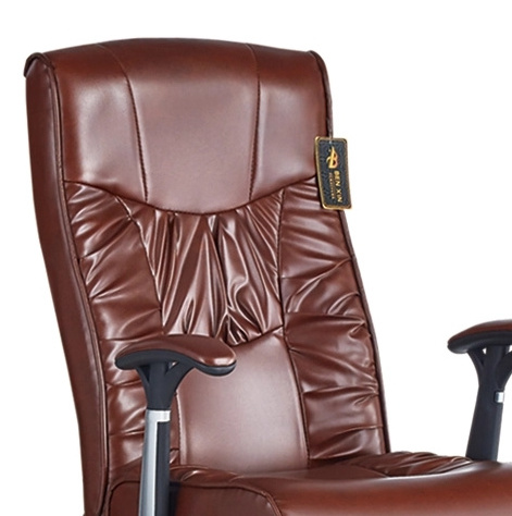 Luxury high back reclining ergonomic leather executive president office chair