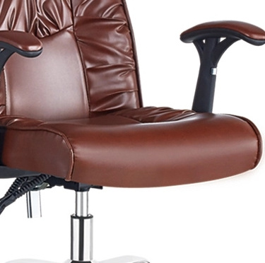 Luxury high back reclining ergonomic leather executive president office chair