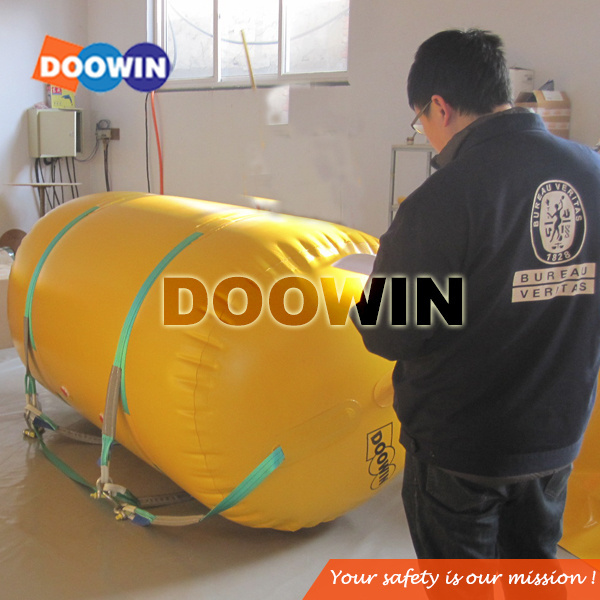 HF Welding Inflatable Pontoon Dock Floating Marine Salvage Buoyancy Air Lift Bag For Underwater Works