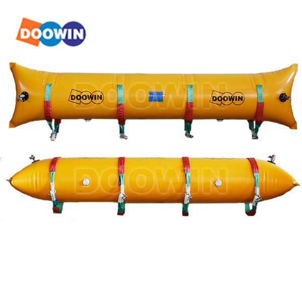 Elongated Cylindrical Salvage Pontoons Tubes Underwater Works Inflatable Lift Bags