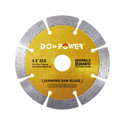 4.5 inches114mm Marble Cutting Disc Concrete Cutting Blade Dry Cutting Segmented Diamond Saw Blade For Granite Stone