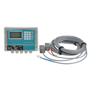 Digital Ultrasonic Flowmeter Modular Flow Meter Kit for Pipe Size DN50-700 with Clamp-on TM-1 Transducer