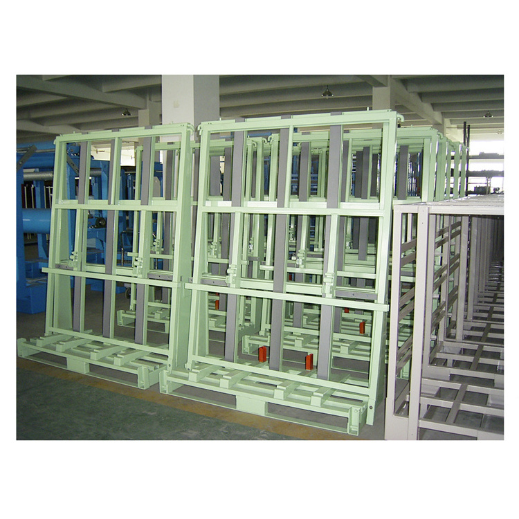 China supply Glass transport storage Curtain Wall rack Glass L rack low price sale