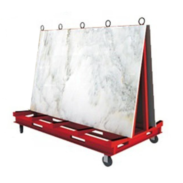 Multiple Purpose Heavy Duty Granite Marble Slab Storage Rack Display for Transport Rack Trolley A Frame Glass steel rack