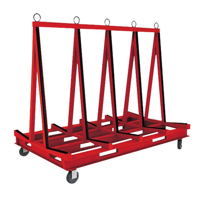 Multiple Purpose Heavy Duty Granite Marble Slab Storage Rack Display for Transport Rack Trolley A Frame Glass steel rack