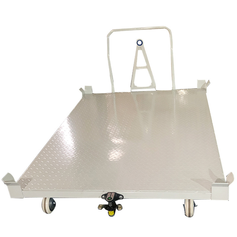 Heavy duty  steel cart 1000kg foldable platform trolley