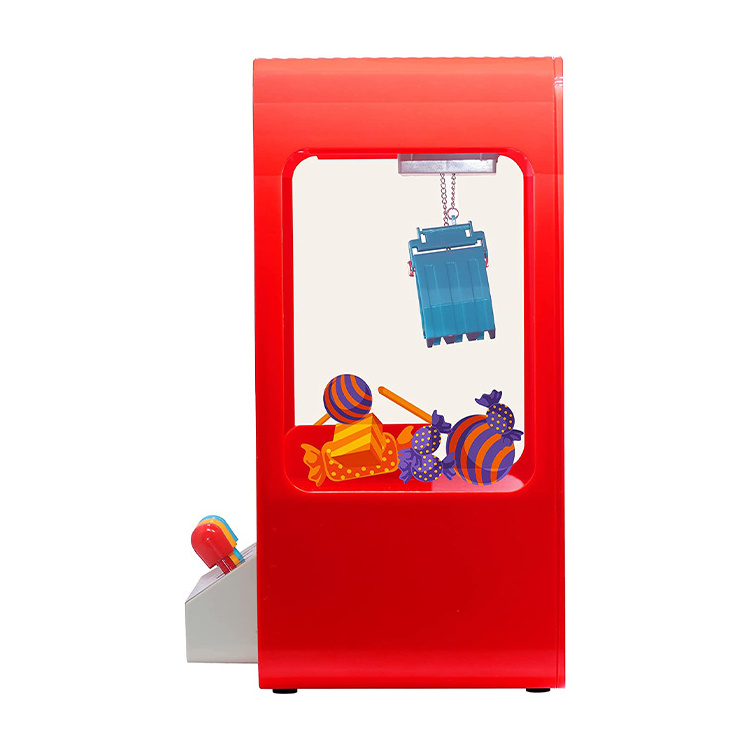 Claw Machine Desktop Game Gumball Candy Grabber Prize Dispenser Machine Toys For Kids Birthday Christmas Novelty Gifts