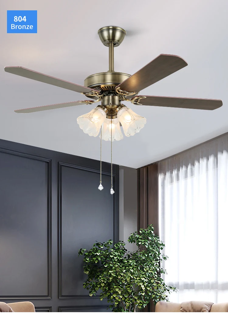 DC 42/48/52 ceiling fan with light kit with remote control 42/48/52 ceiling fan with light kit