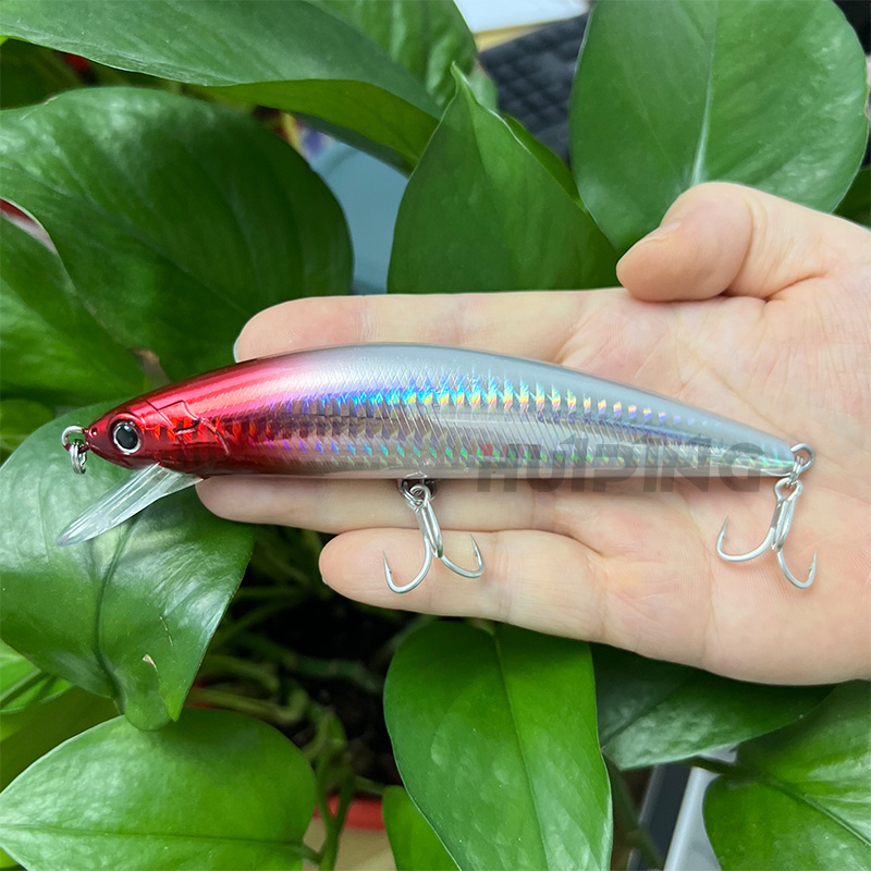 Seabass Lure 60g 140mm Sinking Heavy Minnow Fishing Lures Super Long Casting Hard Lures Winter Artificial Fishing Baits Wobblers