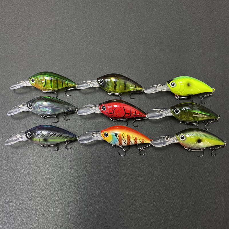 Topwater crankbait for Bass make fishing lure 6cm 13.2g plastic hard saltwater lure fishing baits and tackle