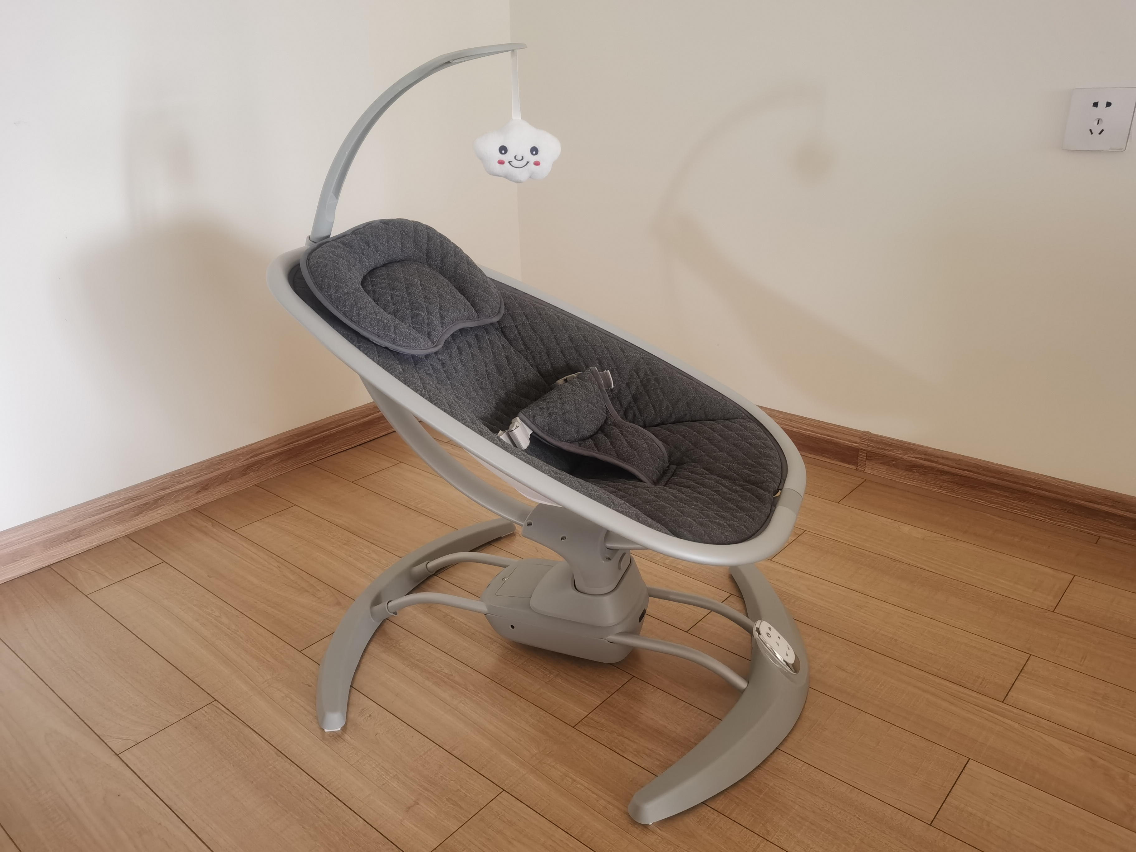 China Wholesale Electric Bed Baby Cradle Swing With Music