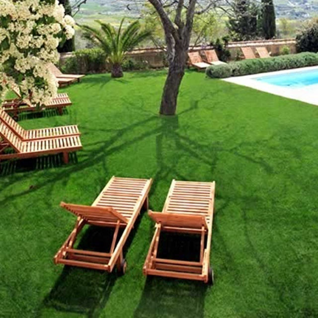 Soft green natural artificial grass for garden outdoor backyard backdrop landscape swimming pool wedding decorative pet dogs