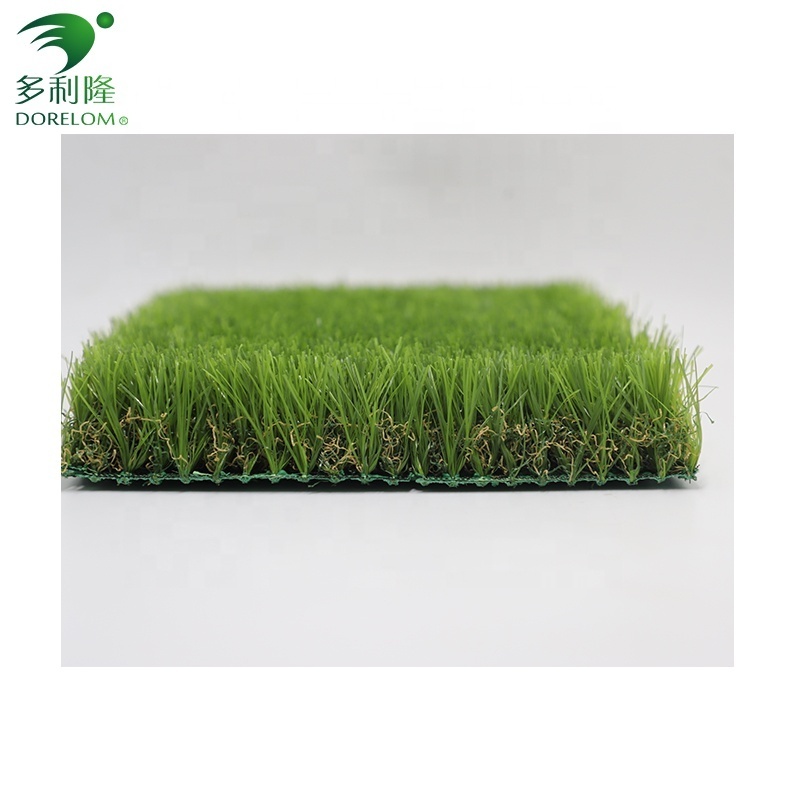 High Quality Artificial grass turf Garden Decoration Green Turf Tile Make Artificial Grass carpet Synthetic Grass roll