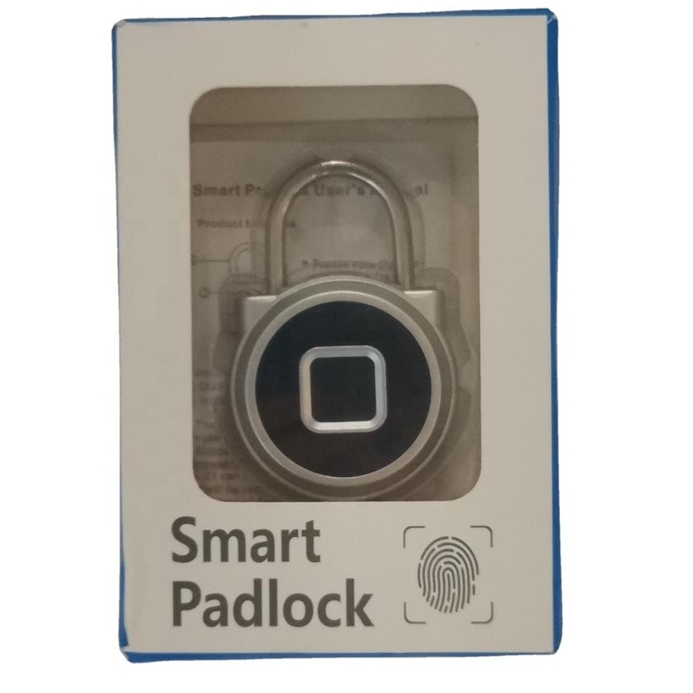 IP65 waterproof fingerprint lock Keyless USB chargepad pad lock smart lock