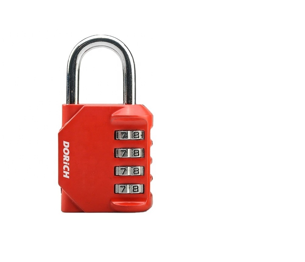 Latest Customized Design Digital Combination GYM 3/4 Digit Keyed Alike Password Code Padlock For Home Office Outdoor School