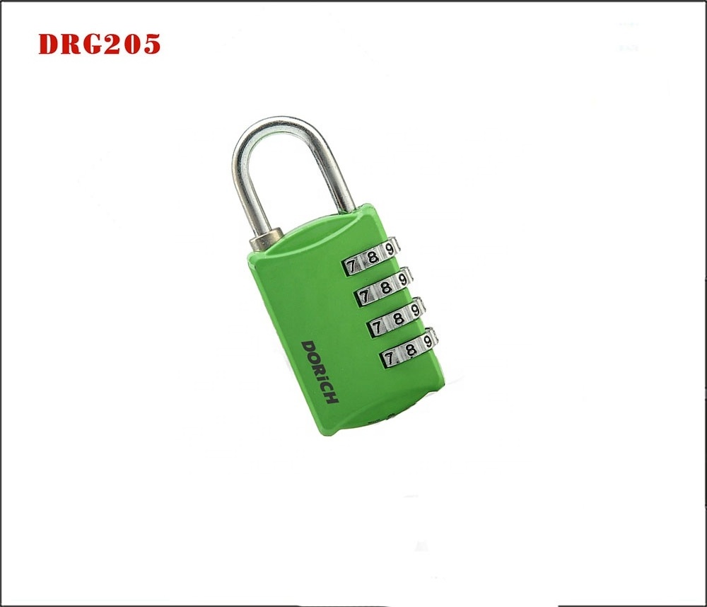 Combination Home Gate Case Toolbox Gym Padlock High Security 4 Digit Password Code Padlock Using For Home Office Outdoor School