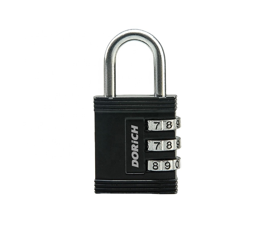 New Arrivals Eco-Friendly Combination Heavy Duty 3 Digit Password Code Padlock Using For Home Gate Office