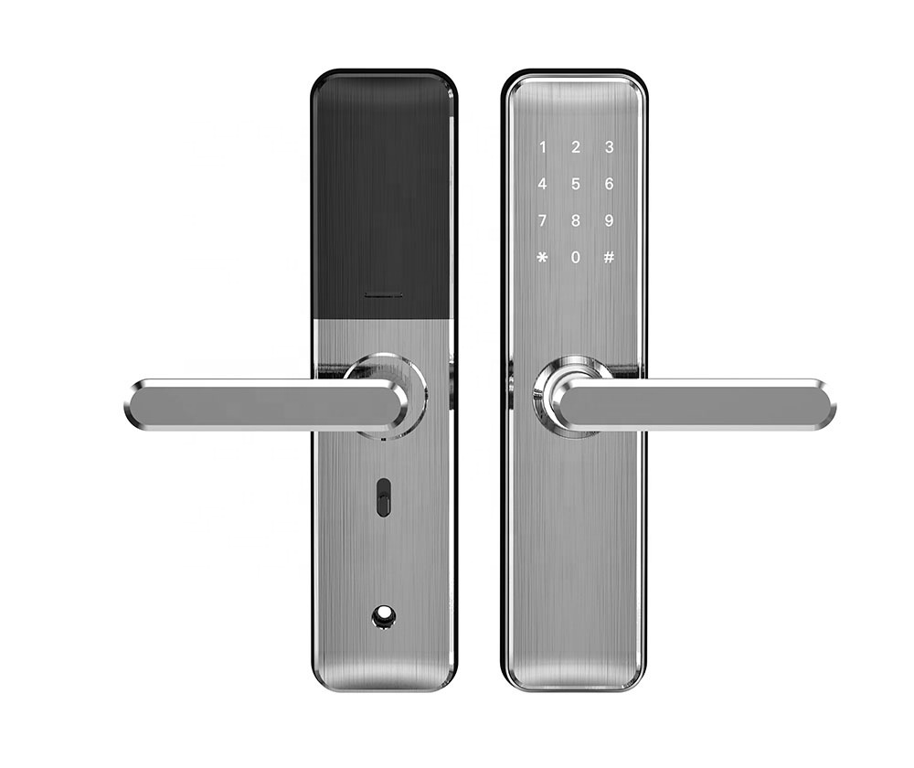 Fingerprint Locks Finger Touch Screen electronic Handle Home Locker Apartment TTlock Smart front office Door Lock with Tuya