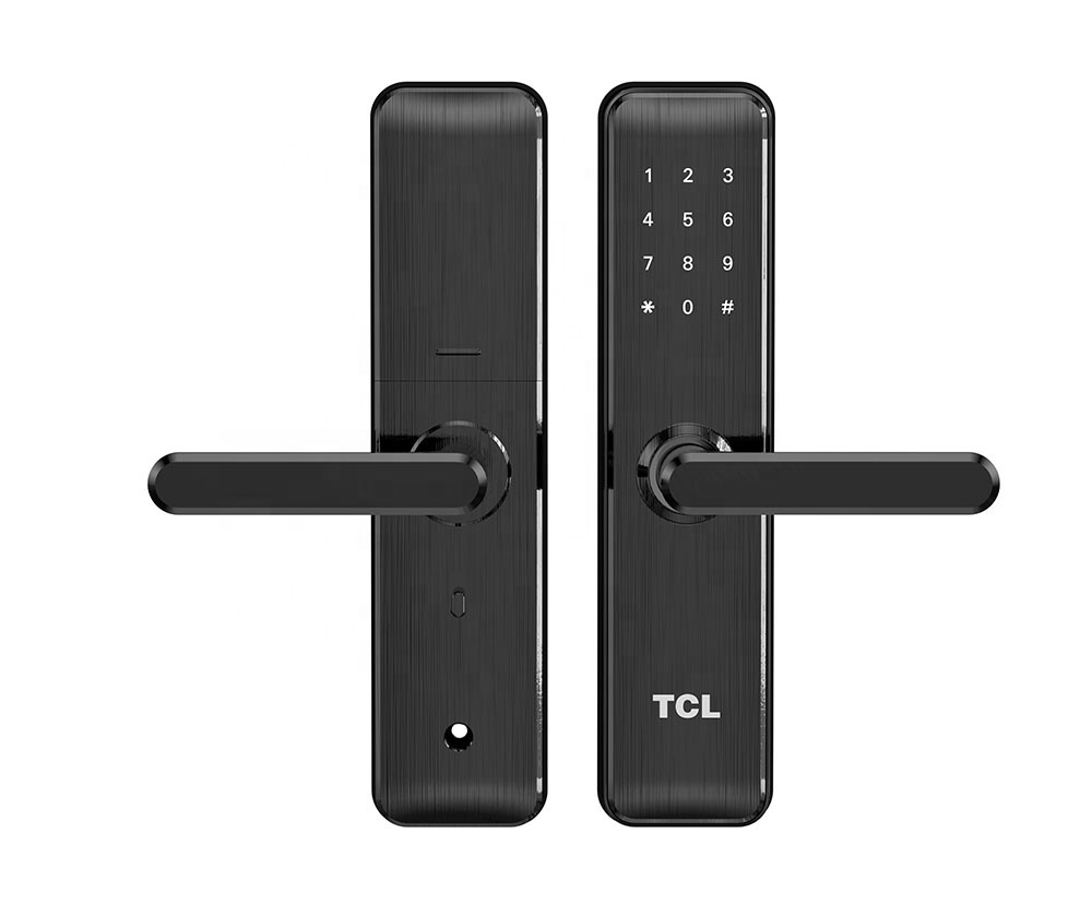 Fingerprint Locks Finger Touch Screen electronic Handle Home Locker Apartment TTlock Smart front office Door Lock with Tuya