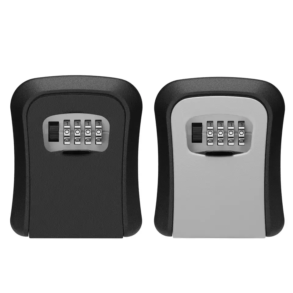 digit combination anti-theft storage key box lock wall mount safes high quality portable lockbox for outdoor safety box