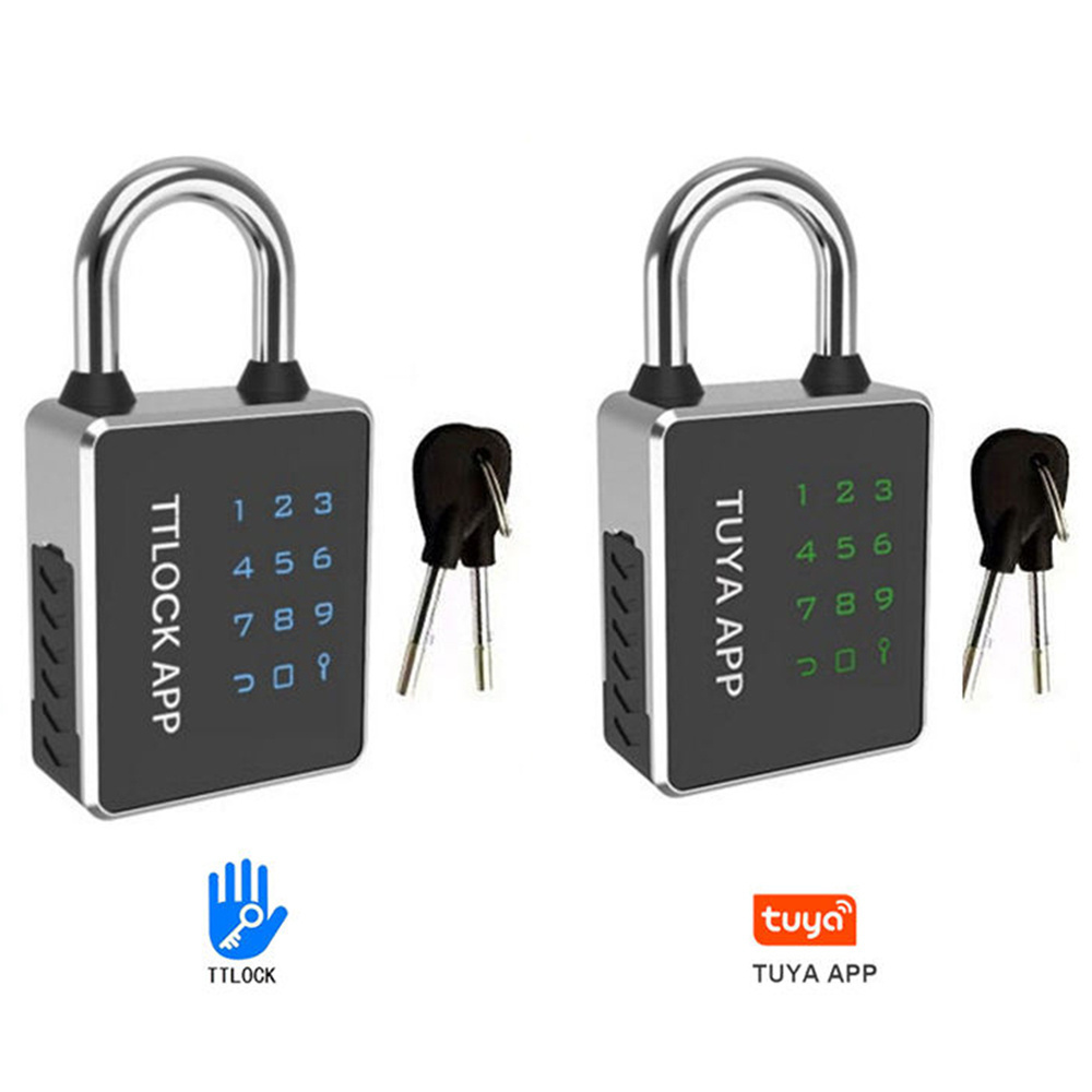 Anti-Theft Waterproof Touch Number Combination Digital Keypad Pad lock RFID Card NFC Bluetooth Smart Padlock