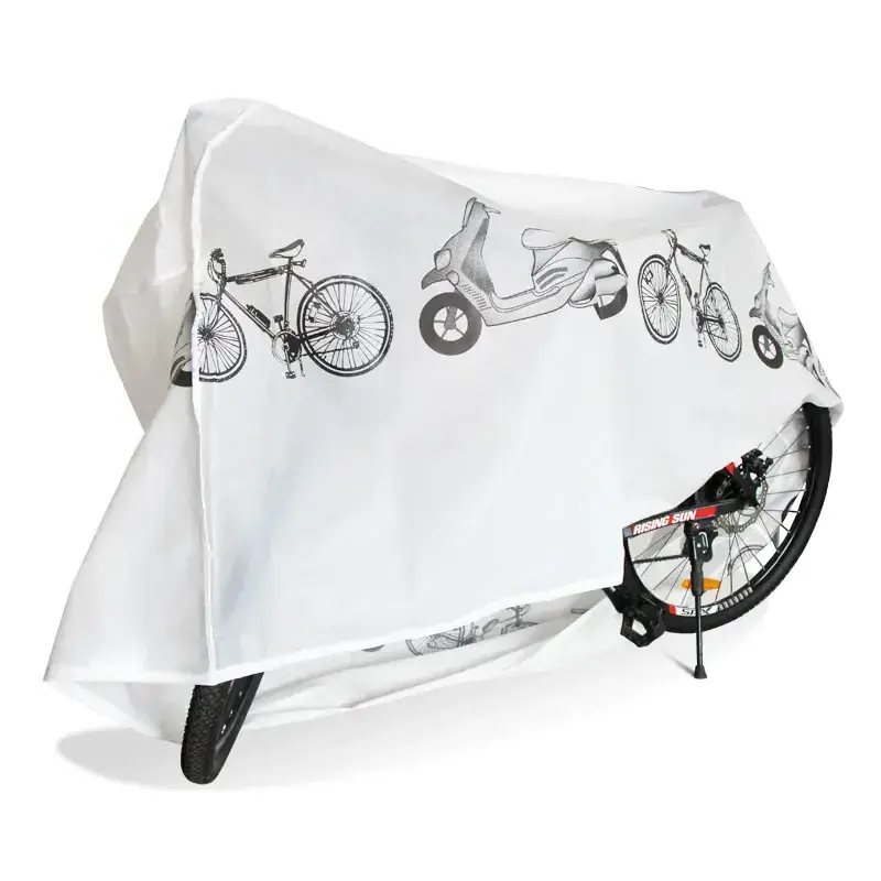 China Manufacture Folding Bike Cover Elastic Waterproof Bicycle Rain Protection Covers Bike Dust Cover