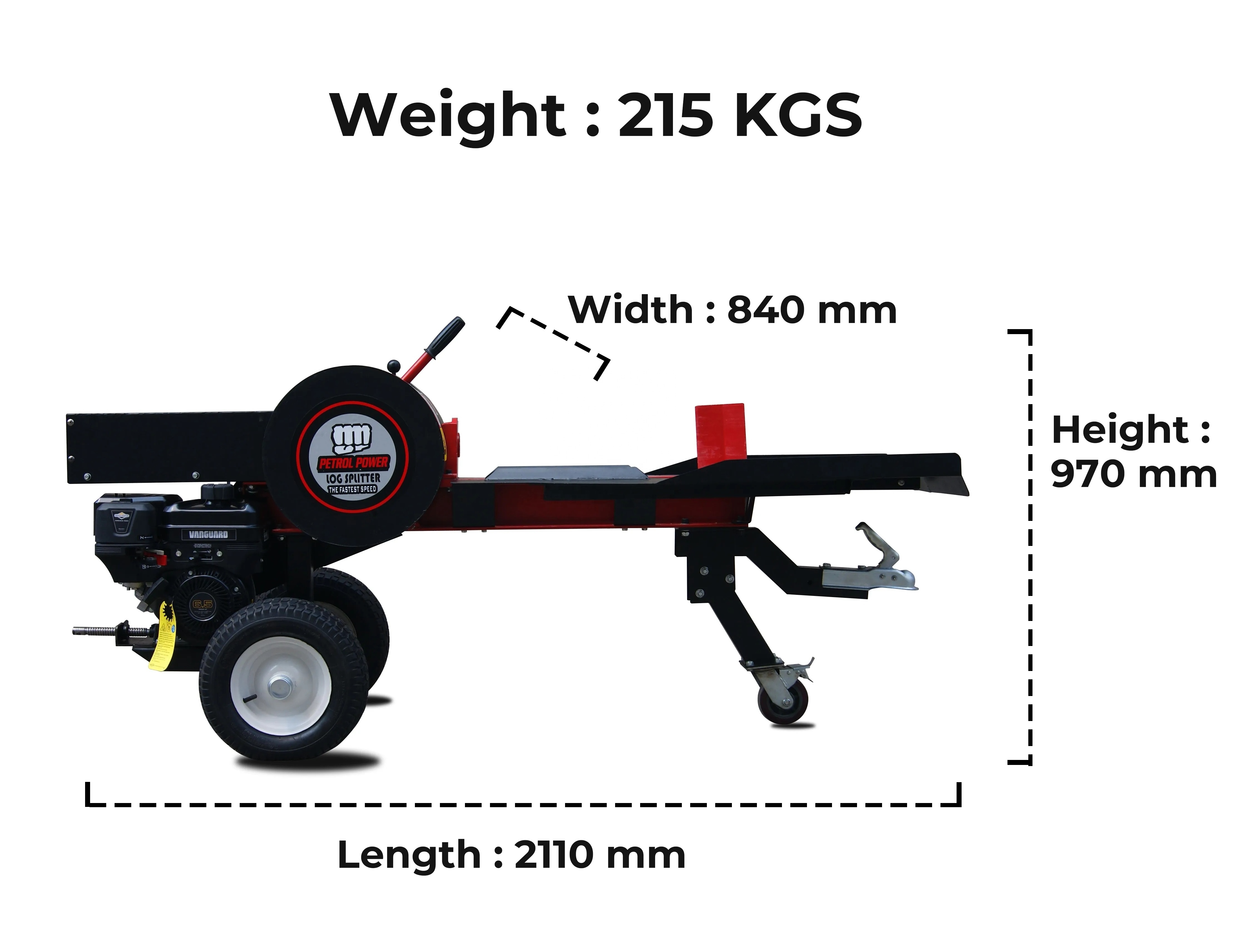 34T mechanical log splitter DR-GL-34T