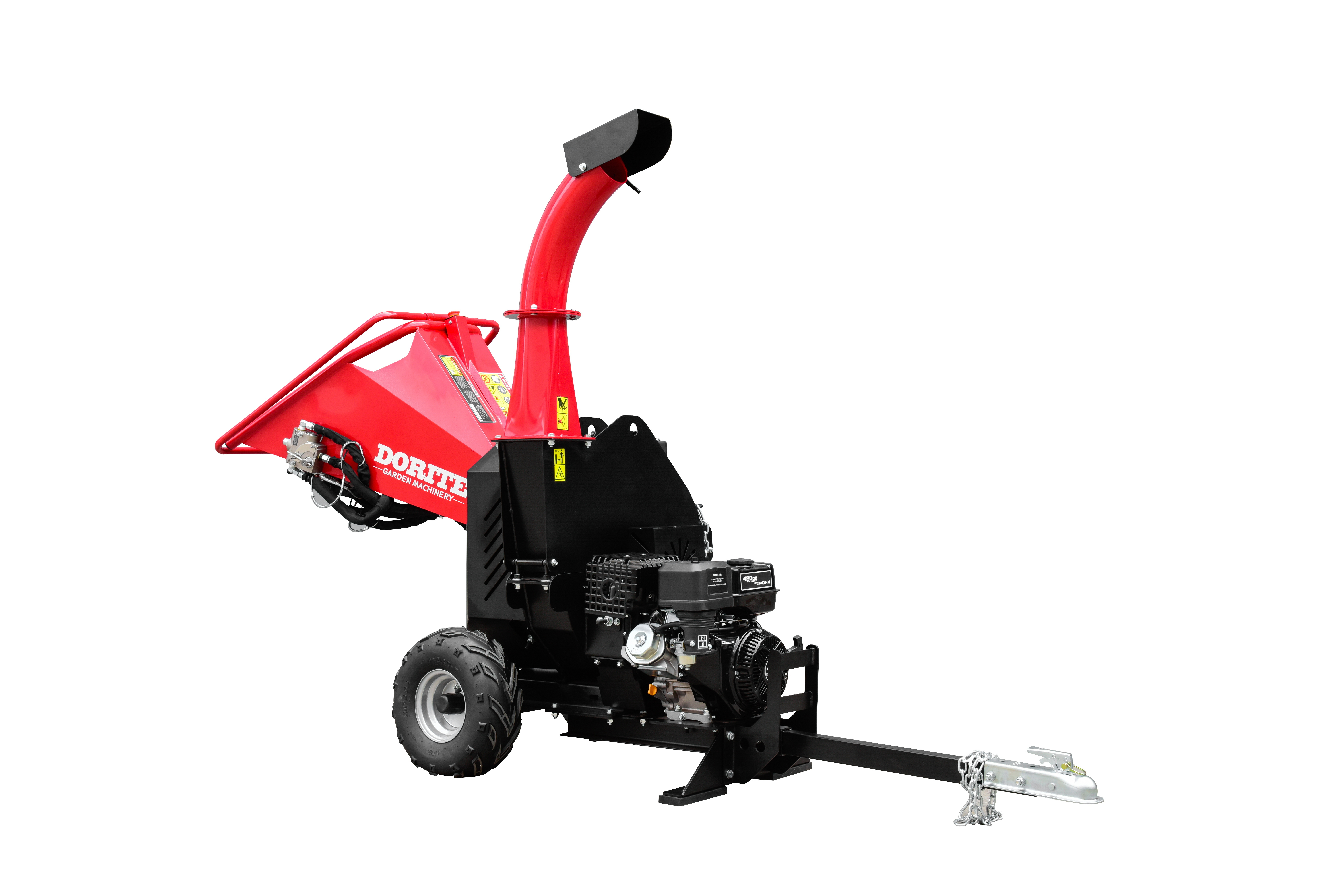 Garden Machinery with Auto feeding system 420cc wood chipper mulcher 5