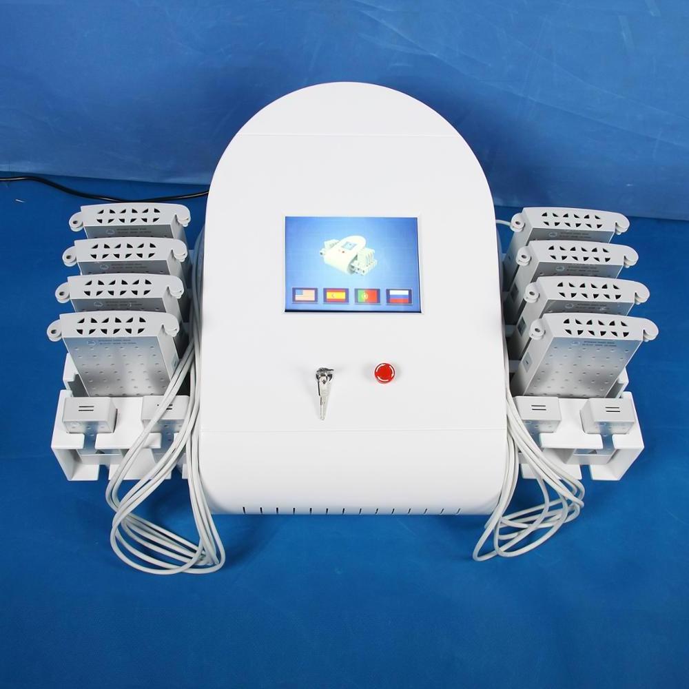 Doris Aesthetics Japanese Mitsubishi 528 diodes 4D Lipolaser fast slimming machine with 12 pcs pads