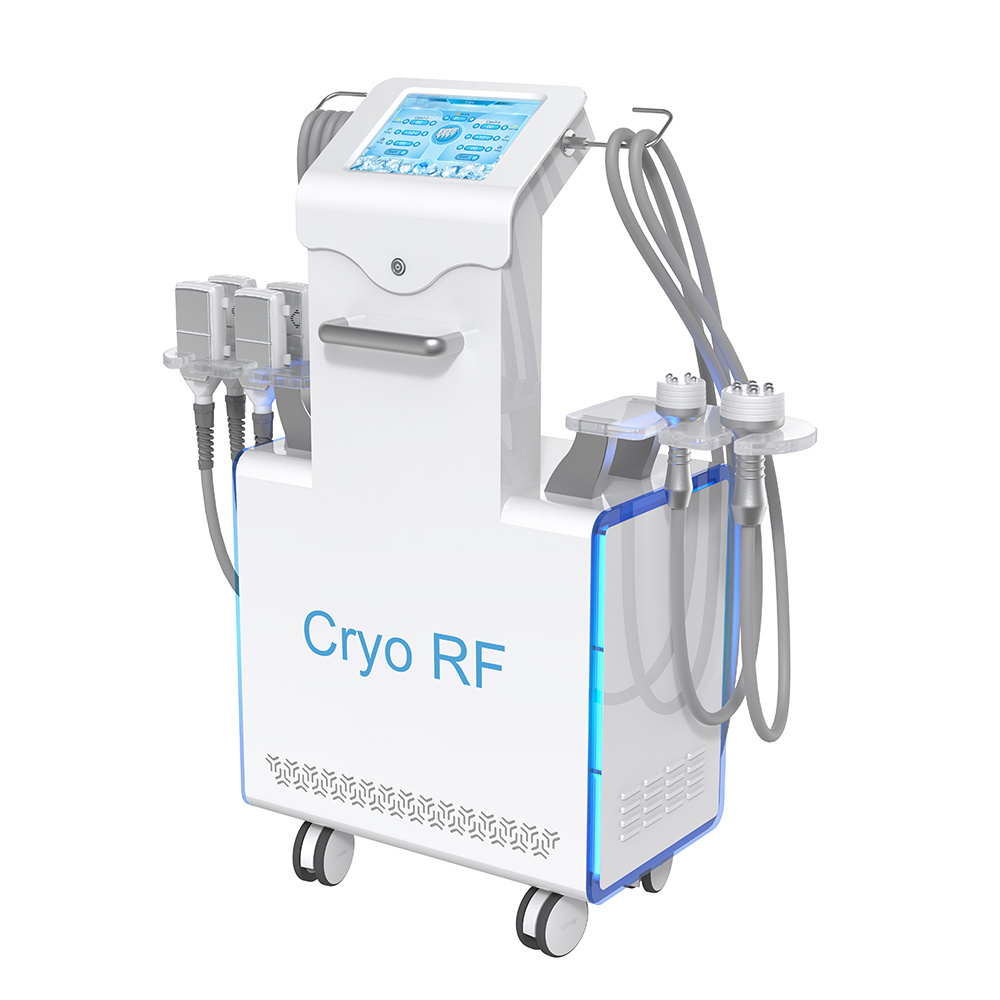 Cryo RF Cryoskin 4.0 Fat burning Freezing EMS Cool Wave 4 Pads Cooling Skin Cryopad E-Cool Criolipolisis Body Slimming Machine